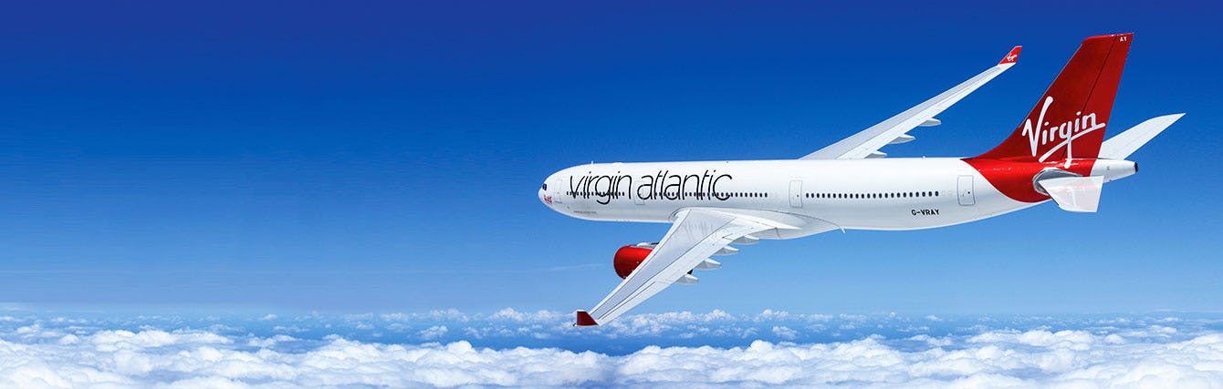 Fly with Virgin Atlantic
